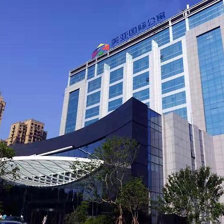 Yantai Meiya International Aparthotel Exteriör bild