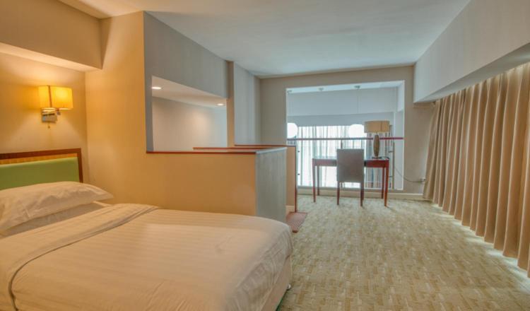 Yantai Meiya International Aparthotel Exteriör bild