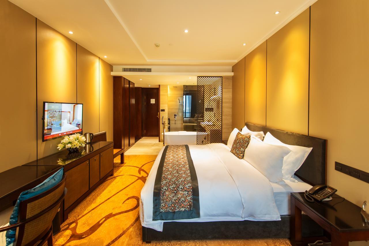 Yantai Meiya International Aparthotel Exteriör bild