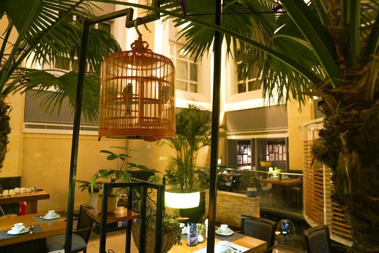 Yantai Meiya International Aparthotel Exteriör bild