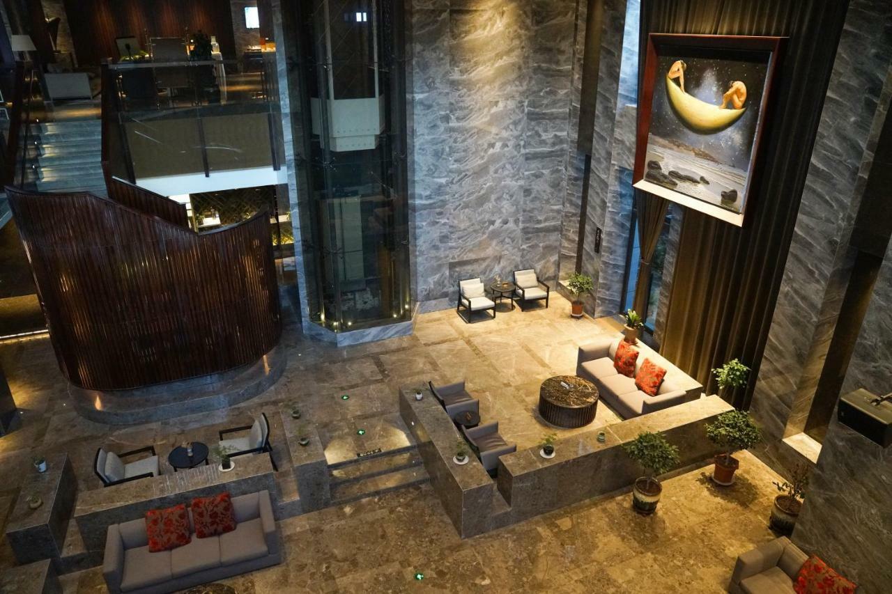 Yantai Meiya International Aparthotel Exteriör bild