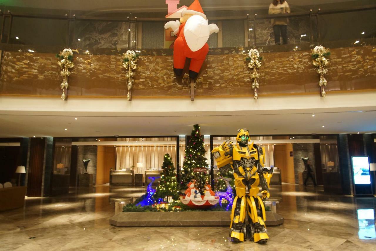 Yantai Meiya International Aparthotel Exteriör bild